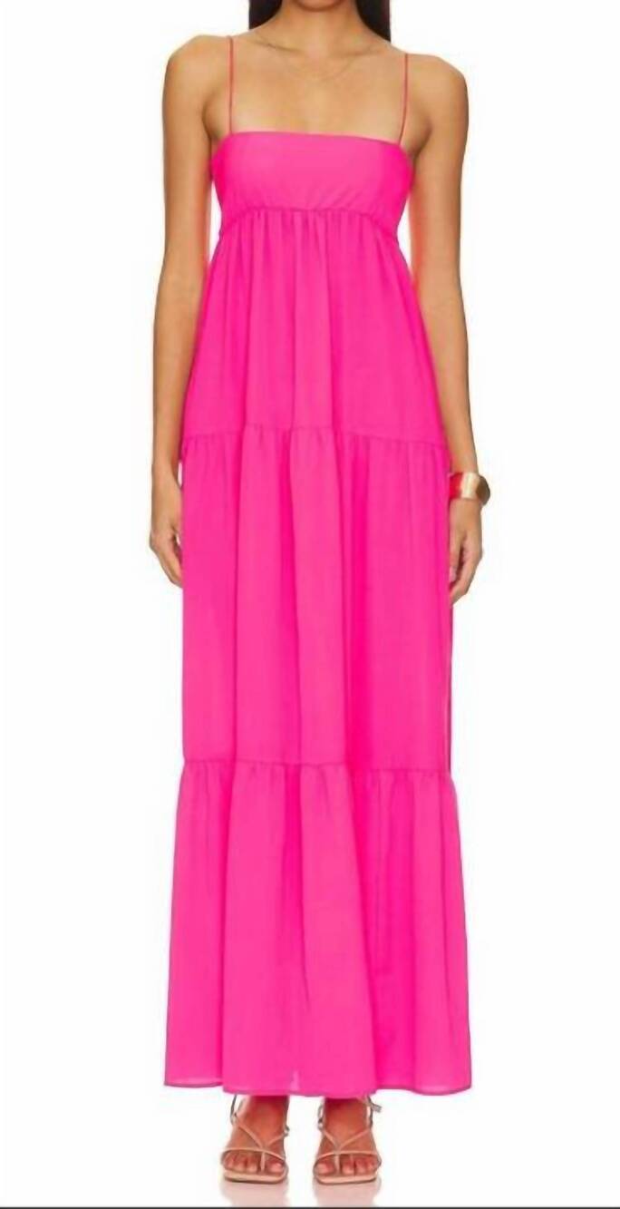 NEW SHOW ME YOUR MUMU long weekend maxi dress in pebble pink